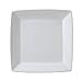 Vertex China ARG-S6P Signature Square Plate Without Embossed, 6", Porcelain White (Pack of 36)