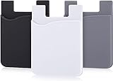 AgentWhiteUSA Phone Wallet, iPhone Wallet, Phone Card Holder, Phone Wallet Stick On, 6 Piece Bundle