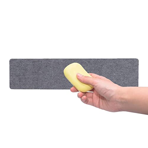 Xistuoz Bandeja de piedra absorbente de agua | Soporte antideslizante para jabón de guijarros | Jabonera de secado al agua, cepillo de dientes, juego de posavasos para baño y cocina