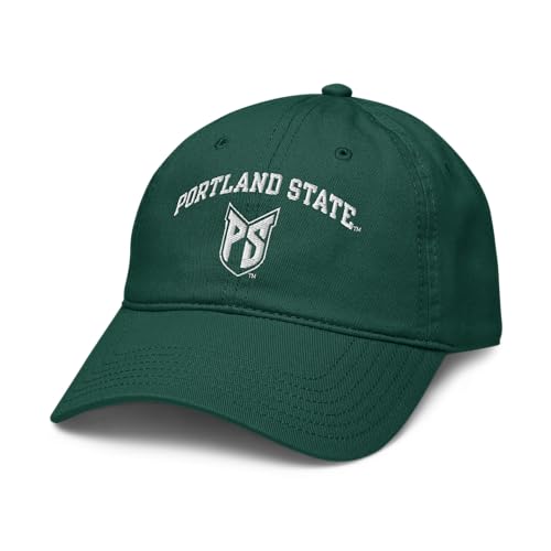 Gorra ajustable oficial Portland State Vikings verde miniatura 1