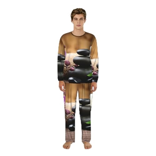 Ensemble pyjama homme manches longues au style Zen et douceur premium