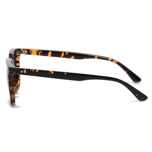 Image of Gleyemor Polarized Mens Square Sunglasses UV400 Protection Sun Glasses