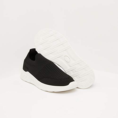 Image of shoexpress Womens Textured Casual Walking Shoes with Slip-on Styling Walking Shoes