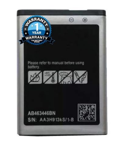 Image of THE BATTERY STORE Original AB463446BN Battery for Samsung Guru X200 GT-E1200Y C512 X208 1258 1250 S3030 E3100 S5150 X210 X160 S208 F519 Battery with 1 Year Warranty*** (PR63)