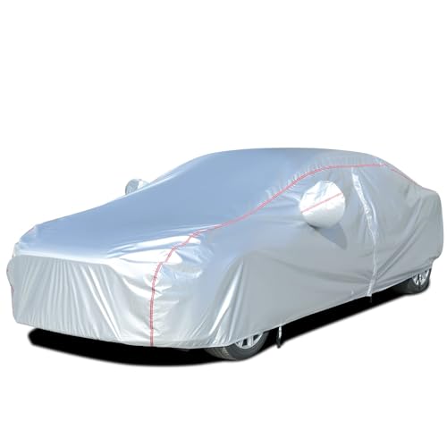 Tecoom LSC3XXLP Hard Shell Waterproof Car Cover