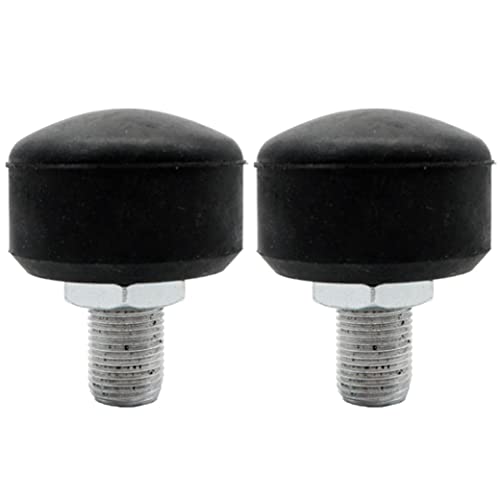 XJKLBYQ Speed Roller Skate Brakes Wear-Resistant Height Adjustable Quad Stopper Black 2PCS, Roller Skates Brakes, standard