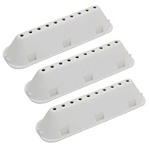 ELECTROTODO Pack de 3 aletas bateadoras compatibles con lavadora Indesit, Ariston, Hotpoint C00065463