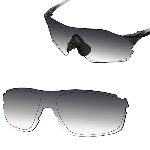Image of SAUCER Premium Replacement Lenses & Earsocks for Oakley EV Zero Pitch OO9383 Sunglass