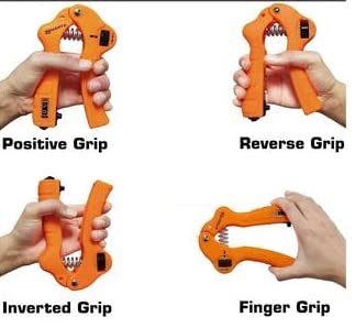 Spanco Gun Style Hand Gripper Hand Grip Hand Grip Strengthener for Men & Women for Gym Workout & Exercise & Home Use.(Forearm Exercise Equipment/Wrist Excercise Equipment) 1