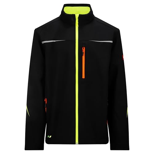 Engelbert Strauss Motion Softshell Black 2020 65512, Schwarz, M