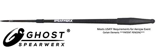 AEROJAV - USATF 450G Aero Javelin - Ghostjav by SPEARWERX (Rubber Handle)