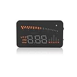 【Auto-HUD-Head-Up-Display】 - Geeignet für VolksWagen VW Alle Serien, großer Farbbildschirm, reflektierende Messwerte, zerstörungsfreie Installation, Plug-and-Play.