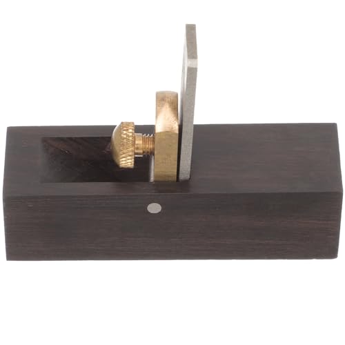 BESPORTBLE Cepillo Manual Curvo para Violín y Herramienta Luthier de Madera con Mango Ergonómico Cuchilla Afilada para Bricolaje y Profesionales Fabricación de Instrumentos Musicales