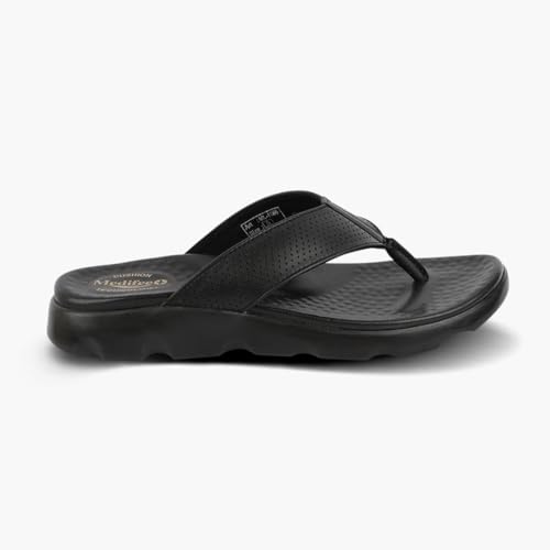 Image of Medifeet Broad Strap Cushioned Leather Slippers for Women