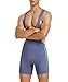 Produktbild Gymskop Herren Wrestling Singuletts Athletic Supporters Slim Fit Sport Bodysuit Einteilige ärmellose Active Wrestling Trikot Gewichtheben Jumpsuits 05 Grau Blau 2XL