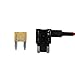 Moeye 12V Car Add-a-circuit Fuse Adapter Mini TAP ATM APM Blade Fuse Holder, 3 Pack