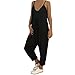 Produktbild Rosennie Jumpsuit Damen Sommer Jumpsuit Casual Lose Overall Lange Hose Frauen ärmelloser Overall Lange Playsuit Mode Camouflage Beiläufige Romper Hosen Anzug Spielanzug Strampler