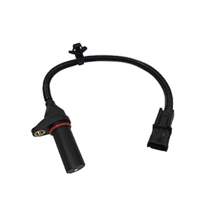 UGSHY 1 PC Automobile Crankshaft Sensor, Engine Crankshaft Position Sensor Replacement Parts 39180-2B000 391802B000, Solves Ignition Difficulties, Compatible with Modern Accessories (Black)