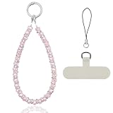 APXEL Laccetto Cristalli Per Telefono, Anti-Smarrimento Ciondolo Portachiavi, Collana Univ...