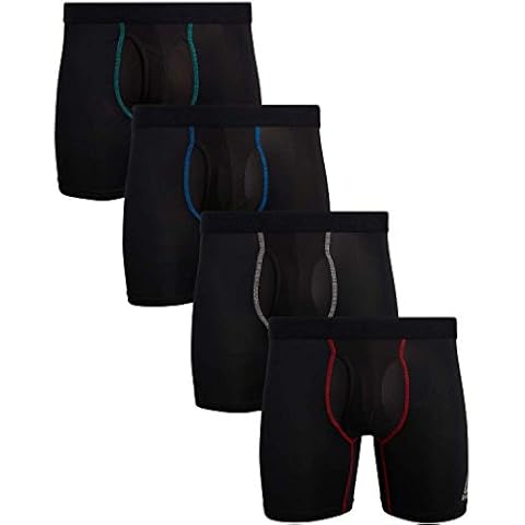 Reebok Men's Performance Boxer Briefs 4 Pack Cover