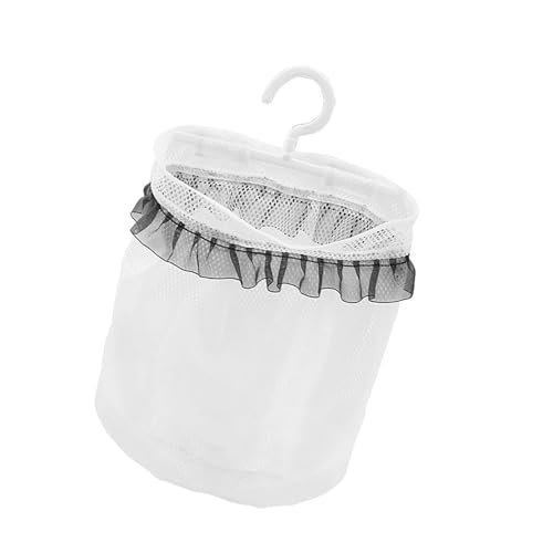 メッシュランドリーハンパーバッグ、ハンガー付き多目的ランドリーハンガー 衣類、洗濯バサミ、果物、野菜のドアの上の洗濯かご