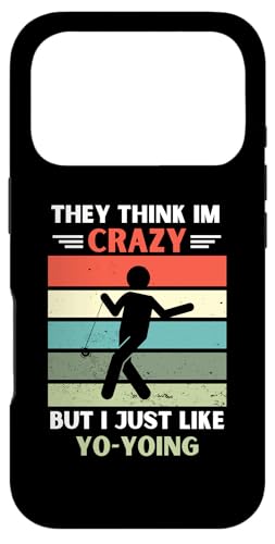 ���B���e�[�W They Think Im Crazy But I Just Like Yo-Yoing Lover �X�}�z�P�[�X iPhone 17 Pro �p