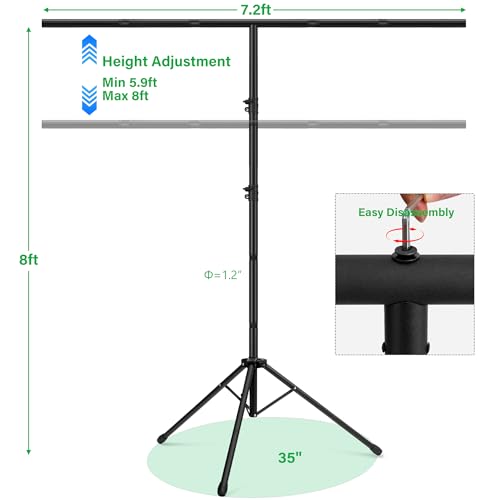 Professional Portable Green Screen Kit