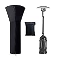 Patio Heater Cover & Outdoor Heater Cover with Full Zipper - 89" H x 33" Dome - Waterproof 210D Oxford Fabric, Dustproof, Windproof & Sun Resistant for Outdoor Standing Propane Heaters