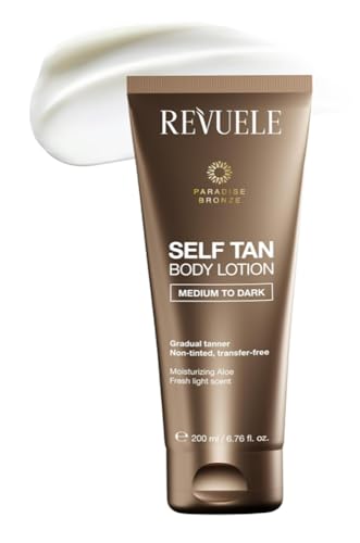 'Revuele Self Tan Body Lotion Medium to Dark, 200 ml