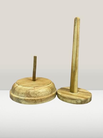 Image of Sharvgun Wood Yarn Holder with Twirling Mechanism Classic