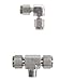 Dixon 12-DELU-12 316SS Union Elbow Instrumentation Fitting, 3/4" Tube OD, 2"