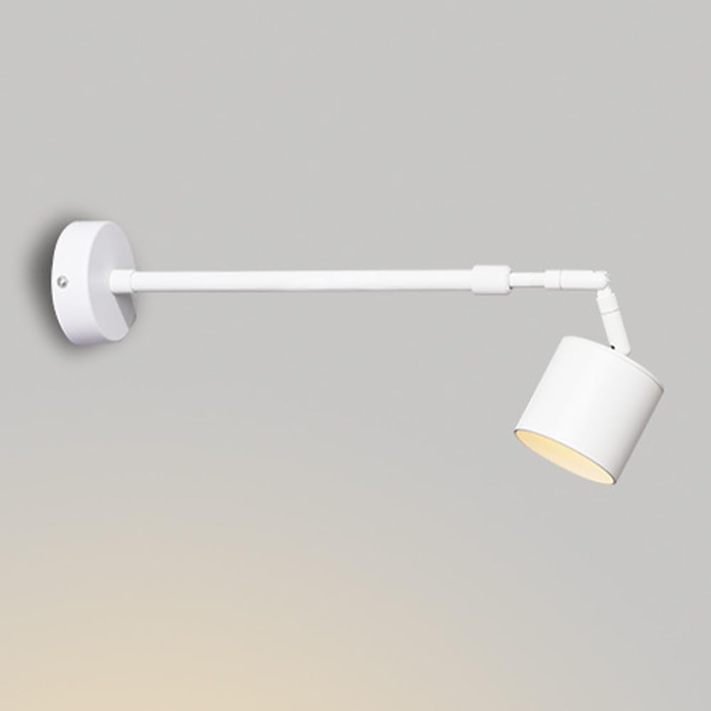Klobvtt Adjustable Spotlight Surface Mounted Accent Spot Lighting Indoor LED Wall Swivel Spotlights Telescopic Directional Ceiling Lamp Gallery Picture Lights & Mini Spotlight