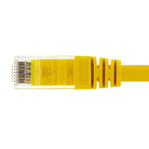 NavePoint Cable Patch CAT6 UTP 2 Ft 10 Unidades Amarillo miniatura 3