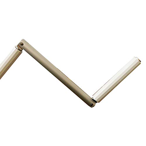 MANIVELLE COMPLETE Ø13 LG1400 (BLANC RAL9016)