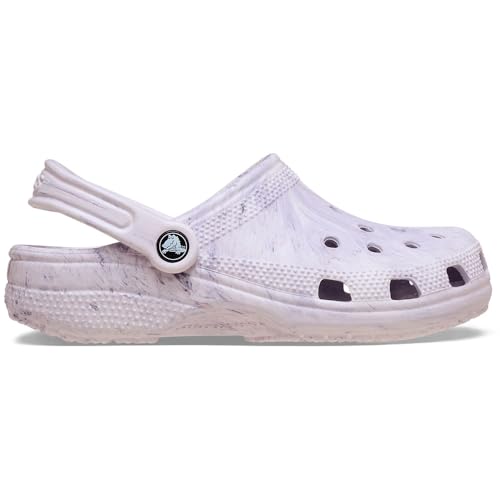Image of Crocs Womens Classic Marbled Tie-dye Clogs