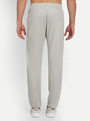 Image of Zeffit Men's Slim Fit Track Pants, Cotton, Elastic Waist, Side Pockets, Running & Gym