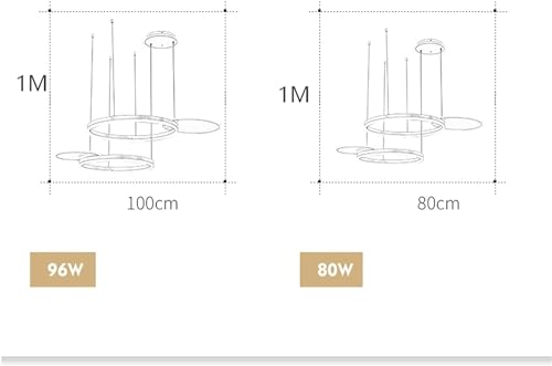 Lampe table à manger avec télécommande pour éviter l'éblouissement - 7