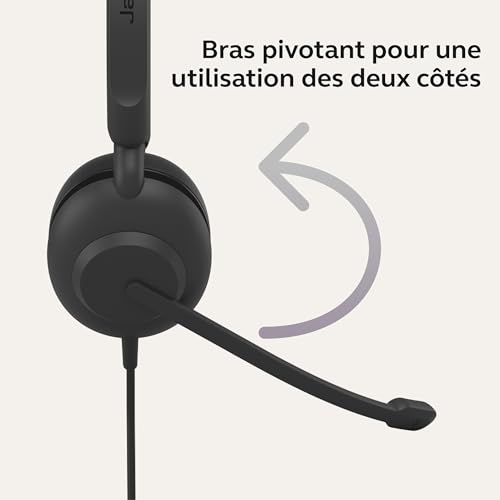 Jabra Evolve 10 Micro casque sur oreille filaire USB A isolation acoustique - vue 7