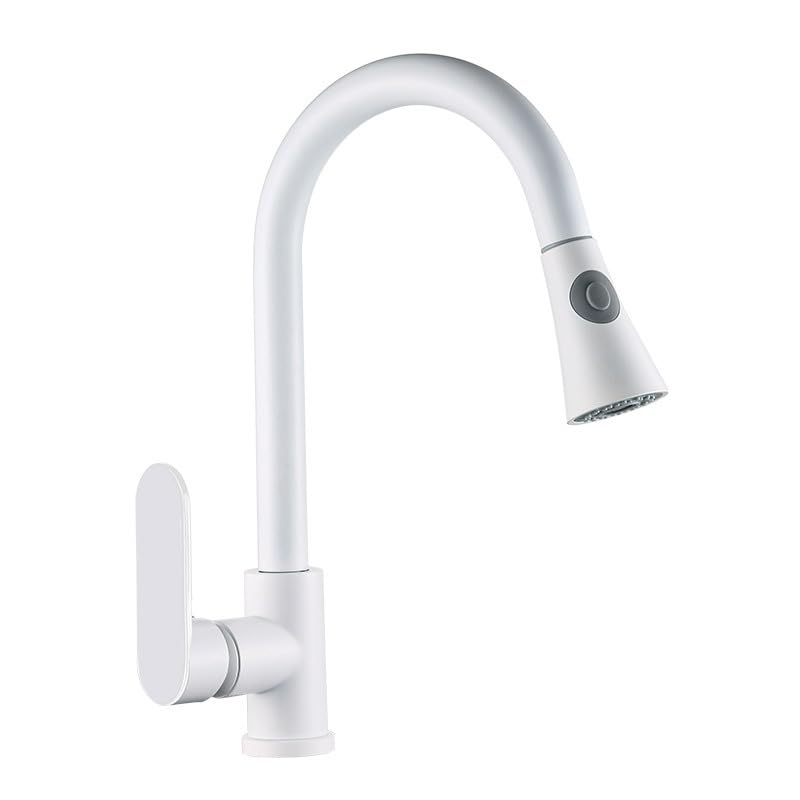Mitigeur évier rotatif en cuivre plaqué au design durable pour cuisines modernes LWX