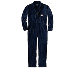 Carhartt Men's Rugged Flex Canvas Coverall, Dark Khaki