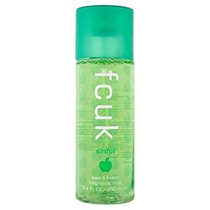 FCUK SINFUL APPLE & FREESIA by French Connection FRAGRANCE MIST 8.4 OZ