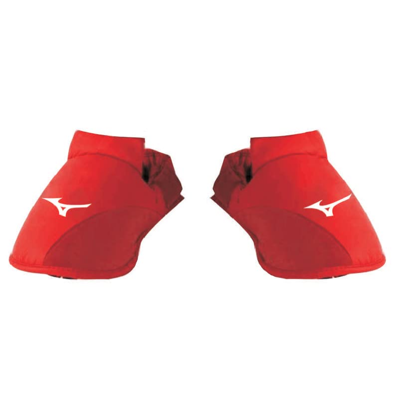 Mizuno Protection de Pieds Karate Rouge L