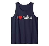 Me encanta la danza de salsa Camiseta sin Mangas
