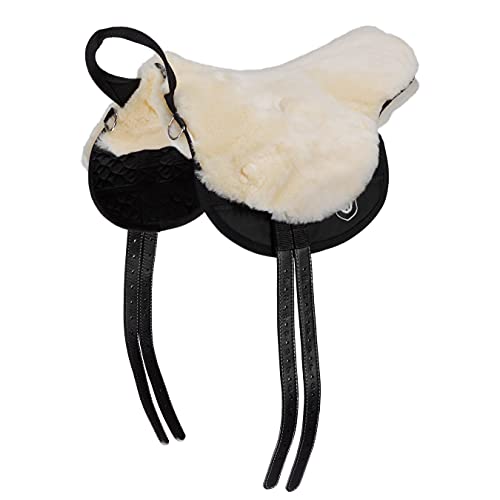 Werner Christ Fellsattel Basic Plus baumloser Lammfell-Sattel aus echtem Fell, mit herausnehmbaren...