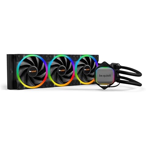 be quiet! Pure Loop 2 FX 360mm, CPU Liquid Cooler for Intel Core i3/i5/i7/i9 or AMD Ryzen 3/5/7/9, ARGB LED Illumination, 3X Light Wings PWM high-Speed Fan -BW015 Cover