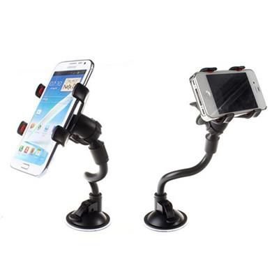 Suporte Veicular Universal para Celulares GPS Haste flexível Ventosa