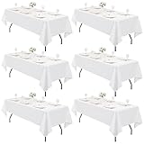 Matière de qualité : Tissu en polyester épais, doux au toucher et élégant, conçu pour protéger la table des rayures, des éclaboussures et des taches du quotidien.