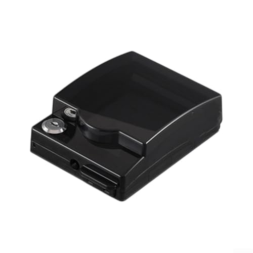 Caja de enchufe de bloqueo impermeable con clasificación IP55, cubierta de plástico totalmente cerrada a prueba de salpicaduras, adecuada para uso doméstico y agrícola (negro)