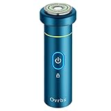 Ovrbs Men's Electric Razor,Wet and Dry Electric Shaver,Ultra-Compact Travel Shaving Electric Razor,M