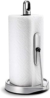 simplehuman Tension Arm Paper Towel Holder, Brushed Stainless Steel